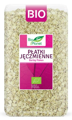 PŁATKI JĘCZMIENNE BIO 600 g - BIO PLANET