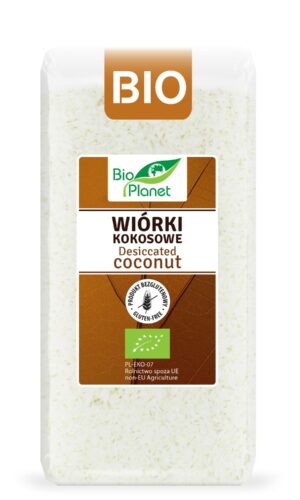 WIÓRKI KOKOSOWE BEZGLUTENOWE BIO 200 g - BIO PLANET