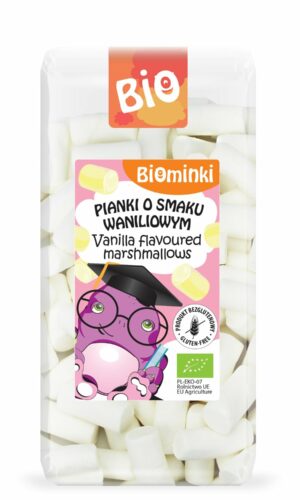 PIANKI O SMAKU WANILIOWYM BEZGLUTENOWE BIO 100 g - BIOMINKI