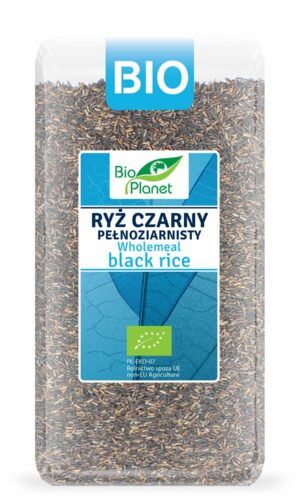 RYŻ CZARNY PEŁNOZIARNISTY BIO 400 g - BIO PLANET