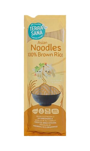 MAKARON (RYŻOWY RAZOWY) BEZGLUTENOWY BIO 250 g - TERRASANA