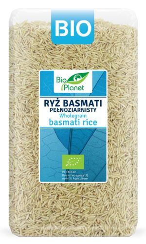 RYŻ BASMATI PEŁNOZIARNISTY BIO 1 kg - BIO PLANET