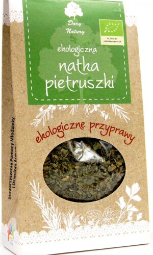 NATKA PIETRUSZKI SUSZONA BIO 20 g - DARY NATURY