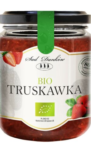 TRUSKAWKA 80 % BIO 260 g - SAD DANKÓW