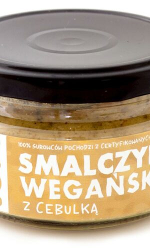 SMALCZYK WEGAŃSKI Z CEBULĄ BIO 190 g - VEGA UP