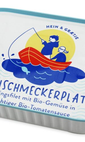 ŚLEDŹ MSC FILETY W BIO SOSIE POMIDOROWYM Z WARZYWAMI 200 g - HEIN i GRAETJE