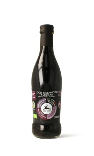 OCET BALSAMICZNY Z MODENY FILTROWANY BIO 500 ml - ALCE NERO