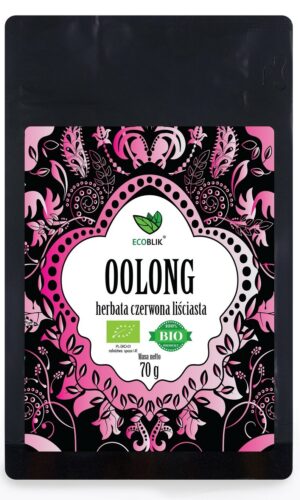 HERBATA CZERWONA OOLONG BIO 70 g - ECOBLIK