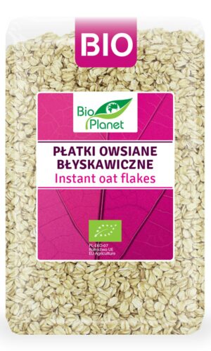PŁATKI OWSIANE BŁYSKAWICZNE BIO 1 kg - BIO PLANET