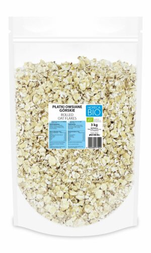 PŁATKI OWSIANE GÓRSKIE BIO 3 kg - HORECA (BIO PLANET)