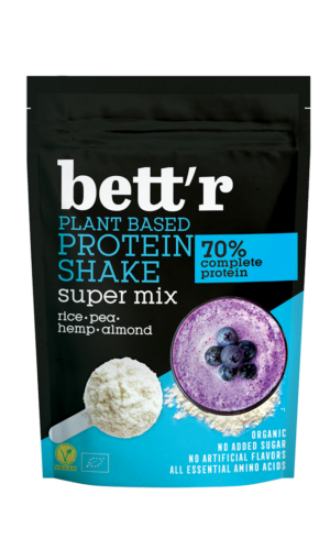 SHAKE PROTEINOWY BEZ DODATKU CUKRÓW BIO 500 g - BETT'R