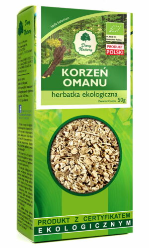 HERBATKA KORZEŃ OMANU BIO 50 g - DARY NATURY