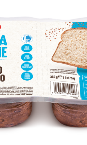 CHLEB TOSTOWY GRYCZANY KROJONY BEZGLUTENOWY (2 x 175 g) 350 g - DORIA