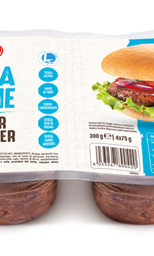 BUŁKI DO HAMBURGERÓW BEZGLUTENOWE (4 x 75 g) 300 g - DORIA