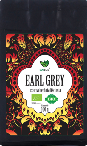 HERBATA CZARNA EARL GREY BIO 100 g - ECOBLIK