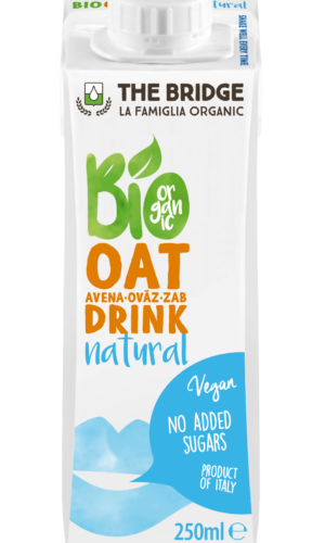 NAPÓJ OWSIANY NATURALNY BEZ DODATKU CUKRÓW BIO 250 ml - THE BRIDGE