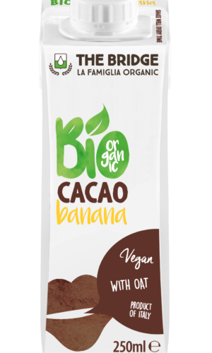 NAPÓJ OWSIANY BANANOWO - KAKAOWY BEZ DODATKU CUKRÓW BIO 250 ml – THE BRIDGE