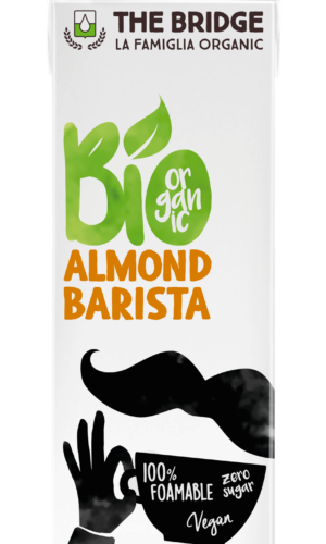 NAPÓJ MIGDAŁOWY BARISTA BEZ DODATKU CUKRÓW BEZGLUTENOWY BIO 1 L - THE BRIDGE