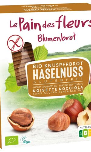 PIECZYWO CHRUPKIE ORZECHOWE BEZGLUTENOWE BIO 150 g - LE PAIN DES FLEURS