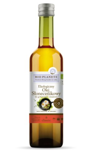 OLEJ DO GOTOWANIA I SMAŻENIA BIO 500 ml - BIO PLANETE
