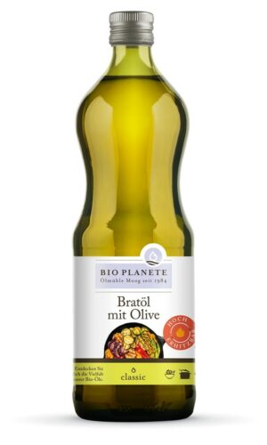 OLEJ DO SMAŻENIA Z OLIWĄ Z OLIWEK EXTRA VIRGIN BIO 1 L - BIO PLANETE