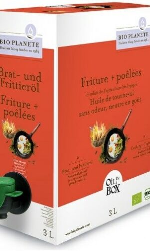 OLEJ SŁONECZNIKOWY DO GOTOWANIA I SMAŻENIA BIO 3 L - HORECA (BIO PLANETE)