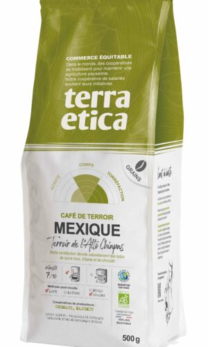 KAWA ZIARNISTA ARABICA 100 % MEKSYK BIO 500 g - TERRA ETICA