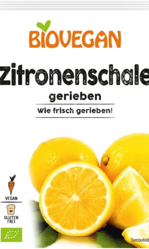 SKÓRKA CYTRYNY MIX BEZGLUTENOWA BIO 9 g - BIOVEGAN