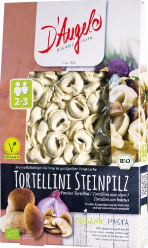 TORTELLINI Z BOROWIKAMI BIO 250 g - D`ANGELO