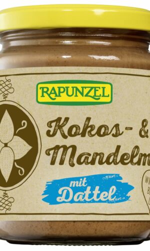 KREM KOKOSOWO - MIGDAŁOWY Z DAKTYLAMI BIO 250 g - RAPUNZEL