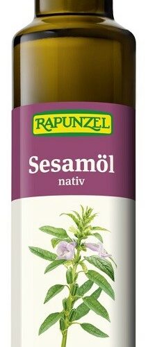 OLEJ SEZAMOWY TŁOCZONY NA ZIMNO BIO 250 ml - RAPUNZEL