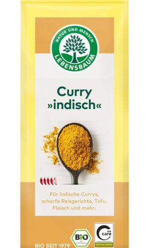CURRY INDYJSKIE BIO 50 g - LEBENSBAUM
