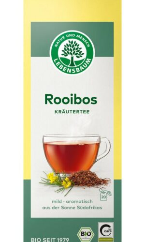 HERBATKA ROOIBOS BIO (20 x 1,5 g) 30 g - LEBENSBAUM