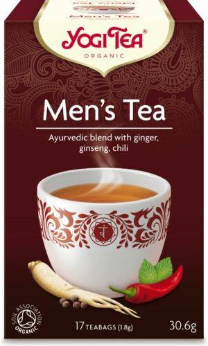 HERBATKA DLA MĘŻCZYZN (MEN'S TEA) BIO (17 x 1,8 g) 30,6 g - YOGI TEA