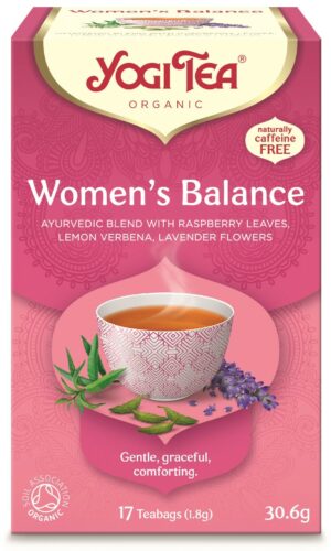 HERBATKA DLA KOBIET - RÓWNOWAGA (WOMEN'S BALANCE) BIO (17 x 1,8 g) 30,6 g - YOGI TEA