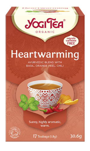 HERBATKA RADOŚĆ ŻYCIA (HEARTWARMING) BIO (17 x 1,8 g) 30,6 g - YOGI TEA