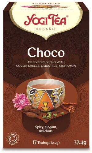 HERBATKA CZEKOLADOWA Z KAKAO (CHOCO) BIO (17 x 2,2 g) 37,4 g - YOGI TEA