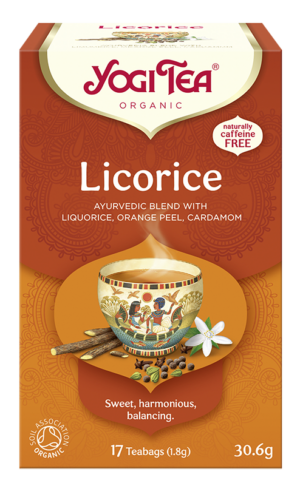 HERBATKA Z LUKRECJĄ (LICORICE) BIO (17 x 1,8 g) 30,6 g - YOGI TEA