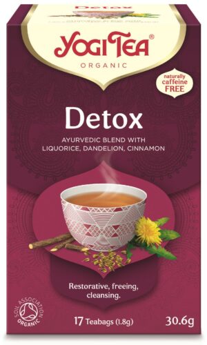 HERBATKA DETOX BIO (17 x 1,8 g) 30,6 g - YOGI TEA