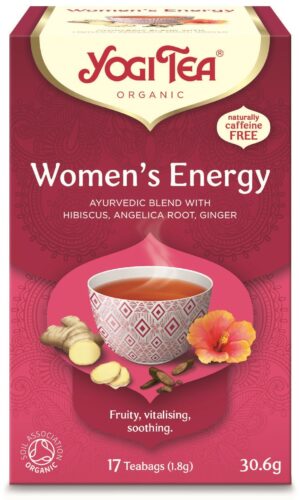 HERBATKA DLA KOBIET - ENERGIA (WOMEN'S ENERGY) BIO (17 x 1,8 g) 30,6 g - YOGI TEA