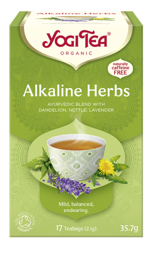 HERBATKA ZIOŁA ALKALICZNE (ALKALINE HERBS) BIO (17 x 2,1 g) 35,7 g - YOGI TEA