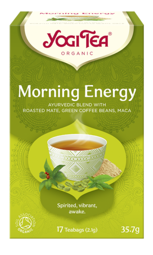 HERBATKA PORANNA ENERGIA (MORNING ENERGY) BIO (17 x 2,1 g) 35,7 g - YOGI TEA