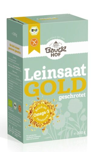 LEN ZŁOTY MIELONY BEZGLUTENOWY BIO 200 g - BAUCK HOF