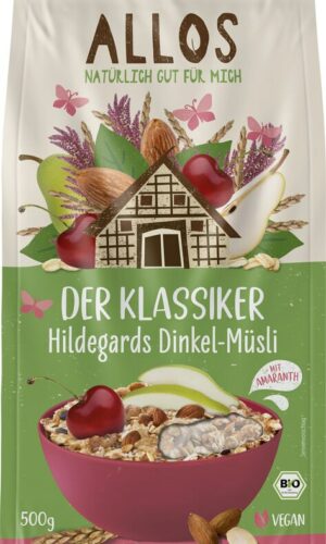 MUSLI ORKISZOWE ŚW. HILDEGARDY BIO 500 g - ALLOS