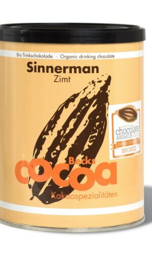 CZEKOLADA DO PICIA CYNAMONOWA FAIR TRADE BEZGLUTENOWA BIO 250 g - BECKS COCOA