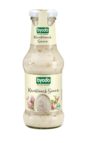 SOS CZOSNKOWY BEZGLUTENOWY BIO 250 ml - BYODO
