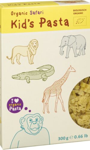 MAKARON (SEMOLINOWY) DLA DZIECI SAFARI BIO 300 g - ALB-GOLD (KID'S PASTA)