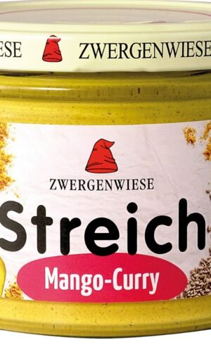 PASTA SŁONECZNIKOWA Z MANGO I CURRY BEZGLUTENOWA BIO 180 g - ZWERGENWIESE