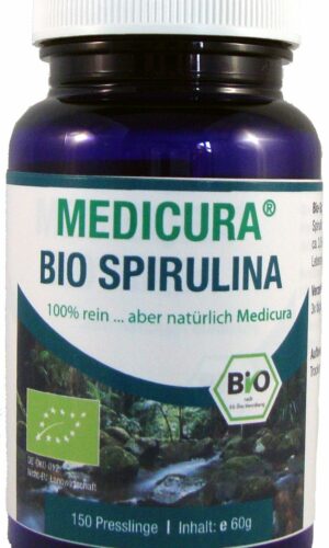 SPIRULINA BIO 150 TABLETEK - MEDICURA