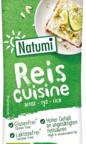 KREM RYŻOWY DO GOTOWANIA I PIECZENIA BEZ DODATKU CUKRÓW BEZGLUTENOWY BIO 200 ml - NATUMI